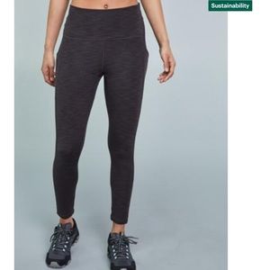 prAna Becksa Black 7/8 Leggings Sz M